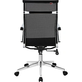 Кресло для руководителя Easy Chair 710 T чёрное (сетка, металл)