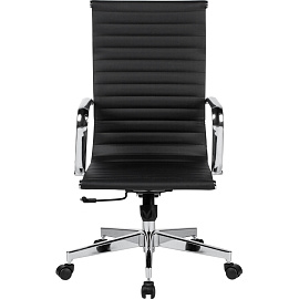 Кресло для руководителя Easy Chair 711 TPU черное (искусственная кожа, металл)