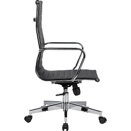 Кресло для руководителя Easy Chair 711 TPU черное (искусственная кожа, металл)