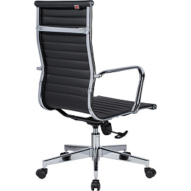 Кресло для руководителя Easy Chair 711 TPU черное (искусственная кожа, металл)