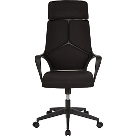 Кресло для руководителя Easy Chair 680 TS чёрное (ткань, пластик)