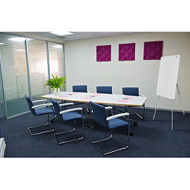 Флипчарт магнитно-маркерный 70x100 см на треноге Attache (Attache Economy)