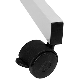 Доска магнитно-маркерная Attache (Attache Economy) Twist 100x120 см односекционная с лаковым покрытием (на колёсиках, полочка для маркеров)