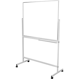 Доска магнитно-маркерная Attache (Attache Economy) Twist 100x150 см односекционная с лаковым покрытием (на колёсиках, полочка для маркеров)