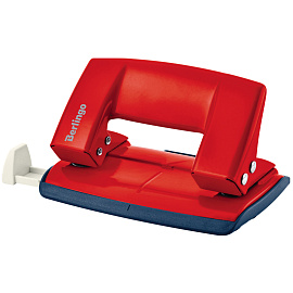 Дырокол Berlingo "Power TX" 10л., металлический, с линейкой, красный фото Дырокол Berlingo "Power TX" 10л., металлический, с линейкой, красный