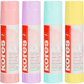 Клей-карандаш Kores Pastel 20 г фото Клей-карандаш Kores Pastel 20 г