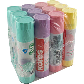 Клей-карандаш Kores Pastel 20 г фото Клей-карандаш Kores Pastel 20 г