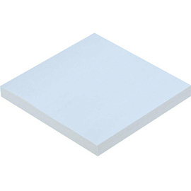 Стикеры Z-сложения Attache 76х76 мм пастельные голубые для диспенсера (1 блок на 100 листов)