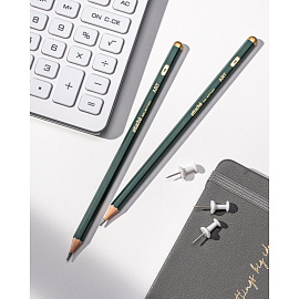 Карандаш чернографитный HB Attache Selection Art заточенный шестигранный