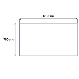 Стол прямой Стратегия E48-01.99Л (ноче милано/серый, 1200х700х735 мм)