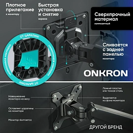 Кронштейн Onkron G80 черный