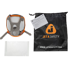 Маска полнолицевая панорамная Jeta Safety 5950 размер М категория 2