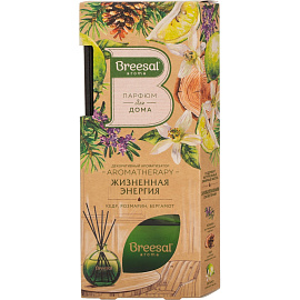 Аромадиффузор Breesal Жизненная энергия кедр/розмарин/бергамот 70 мл