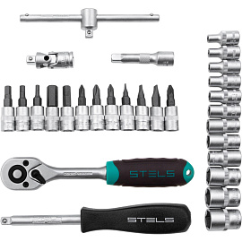 Набор инструмента автомобильный Stels 29 предметов (14100) фото Набор инструмента автомобильный Stels 29 предметов (14100)