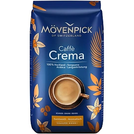 Кофе в зернах Movenpick Caffe Crema арабика 100% 1 кг (пакет)