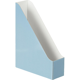Лоток вертикальный для бумаг 75 мм Attache Selection Travel картонный голубой