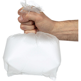 Пакет фасовочный ПНД 7 мкм 14+8х32 см (1000 штук в пласте)