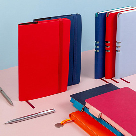 Ежедневник недатированный Bruno Visconti Mercury искусственная кожа A5 136 листов оранжевый (оранжевый обрез), 3-435/01