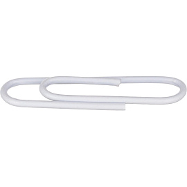 Скрепки канцелярские 28 мм Attache металлические с полимерным покрытием (100 штук в упаковке)