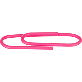 Скрепки канцелярские 28 мм Attache металлические с полимерным покрытием (100 штук в упаковке)