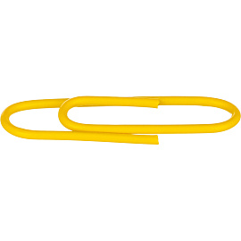 Скрепки канцелярские 28 мм Attache металлические с полимерным покрытием (100 штук в упаковке)