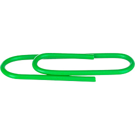 Скрепки канцелярские 28 мм Attache металлические с полимерным покрытием (100 штук в упаковке)