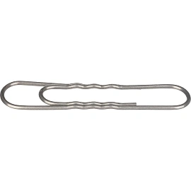 Скрепки канцелярские 50 мм Attache металлические гофрированные (50 штук в упаковке)