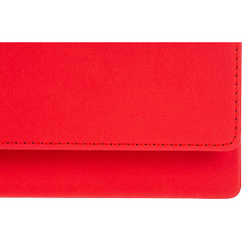 Планинг недатированный Attache Velvet искусственная кожа Soft Touch 305x130 мм 64 листа красный