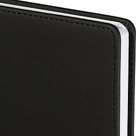 Ежедневник недатированный Attache Velvet искусственная кожа Soft Touch A4 136 листов чёрный
