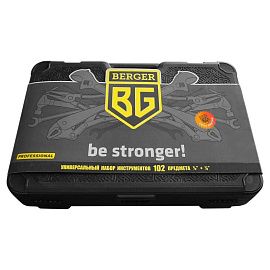 Набор инструмента универсальный Berger BG102-1214 102 предмета