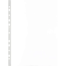 Файл-вкладыш (мультифора) Attache Economy Стандарт А4 22-25 мкм гладкий с перфорацией (100 штук в упаковке)