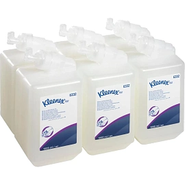 Картридж с гелем для душа для тела и волос Kimberly-Clark Kleenex 6332 1000 мл (6 штук в упаковке)