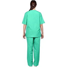 Костюм медицинский женский м15-КБР мятный (размер 48-50, рост 158-164)