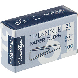 Скрепки канцелярские 31 мм Глобус С31-100 Н металлические никелированные (100 штук в упаковке) фото Скрепки канцелярские 31 мм Глобус С31-100 Н металлические никелированные (100 штук в упаковке)