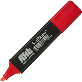 Текстовыделитель ScriNova Akt красный (толщина линии 1-5 мм) фото Текстовыделитель ScriNova Akt красный (толщина линии 1-5 мм)
