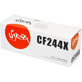 Картридж лазерный Sakura 44A CF244X для HP черный совместимый повышенной емкости