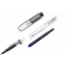 Ручка перьевая Lamy Vista цвет чернил синий, цвет корпуса прозрачный (артикул производителя 4000082)