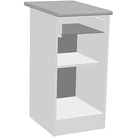 Шкаф напольный Сокол ТК-04.1 (дуб сонома, 400x600x850 мм)