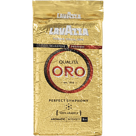 Кофе молотый Lavazza Qualita Oro 250 г (вакуумная упаковка) фото Кофе молотый Lavazza Qualita Oro 250 г (вакуумная упаковка)