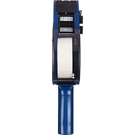 Этикет-пистолет двухстрочный МоТЕХ MX-2616 синий (2х10 символов, 26x16 мм волнистая и прямоугольная лента)