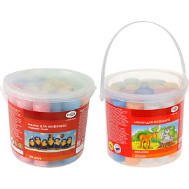 Мел цветной Гамма Мультики (20 штук в упаковке)