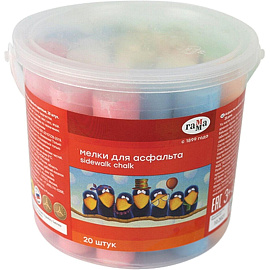 Мел цветной Гамма Мультики (20 штук в упаковке)