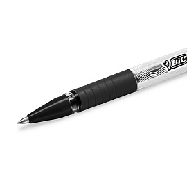 Ручка гелевая неавтоматическая Bic Gelocity Stic черная (толщина линии письма 0.29 мм) фото Ручка гелевая неавтоматическая Bic Gelocity Stic черная (толщина линии письма 0.29 мм)