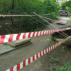 Лента оградительная красная/белая 50 мм х 115 м (6 штук в упаковке)