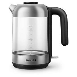 Чайник электрический Philips HD9339/80 серебристый