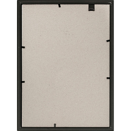 Рамка Комус (Attache) А4 21x30 см пластиковый багет 14 мм серебристая