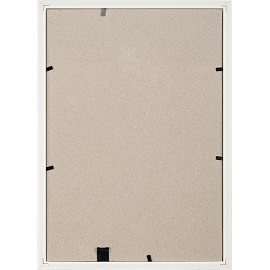 Рамка Комус (Attache) А4 21x30 см пластиковый багет 14 мм белая