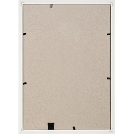 Рамка Комус (Attache) А4 21x30 см пластиковый багет 14 мм белая