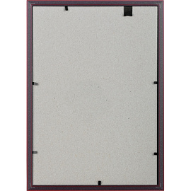 Рамка Комус (Attache) А4 21x30 см пластиковый багет 14 мм красная