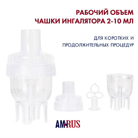 Ингалятор компрессорный Amrus компактный AMNB-501